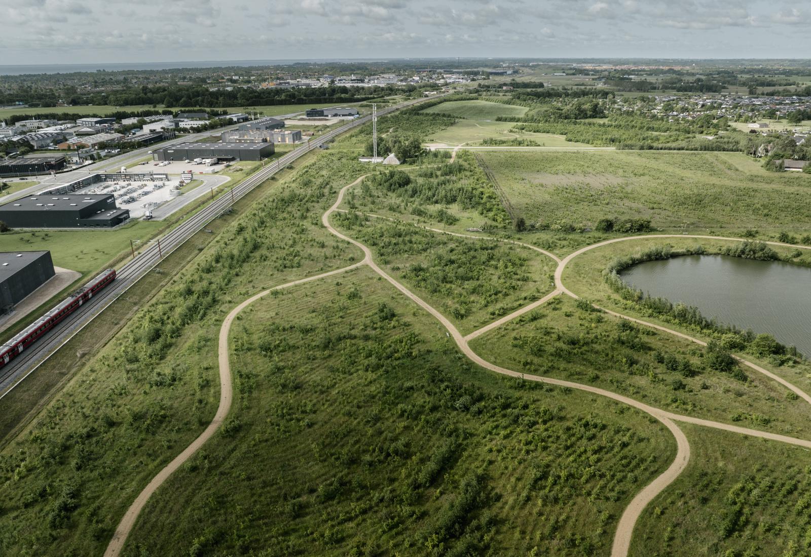 Overblik over den samlede Landsbyskov i Ishøj